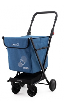 Garmol Carro Compra 48L Azul