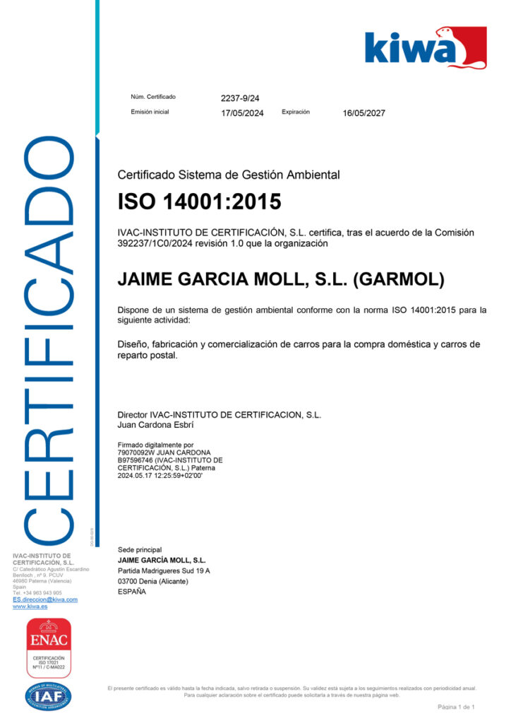 39 2237 1C0 Certificado ISO 14001 firmado