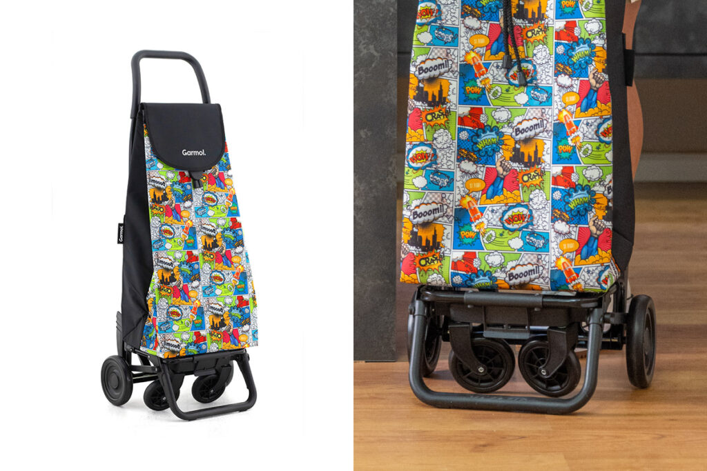 ¡Gira que gira! Ventajas de los carros de la compra con ruedas giratorias 2 2025 06 18 Carro con ruedas giratoriast carrito para la compra Garmol Carro Compras shopping trolley Einkaufswagen chariot de courses 02