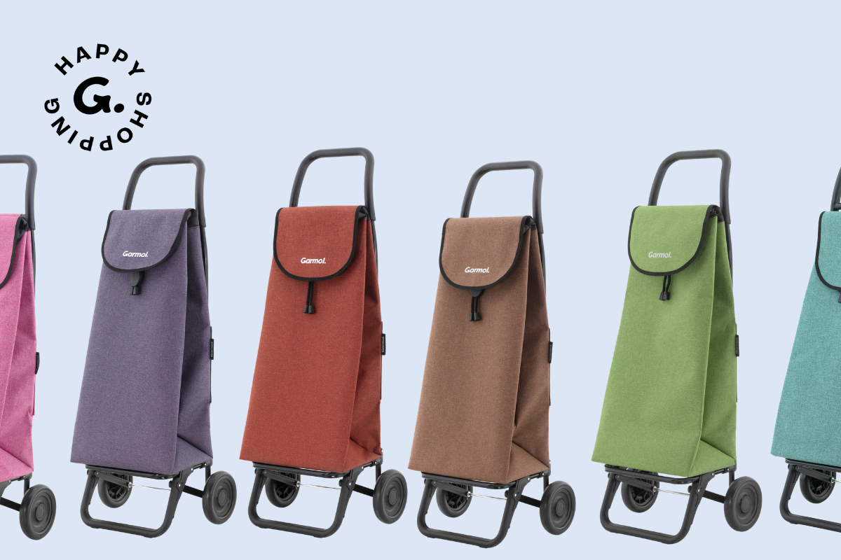 Nouveautés dans les chariots Garmol pour l’automne-hiver : des couleurs, des textures et un style qui vous accompagnent à chaque achat