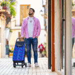 2025 11 19 Empujar o tirar sistema de ruedas carro compras Garmol shopping trolley Einkaufswagen chariot de courses