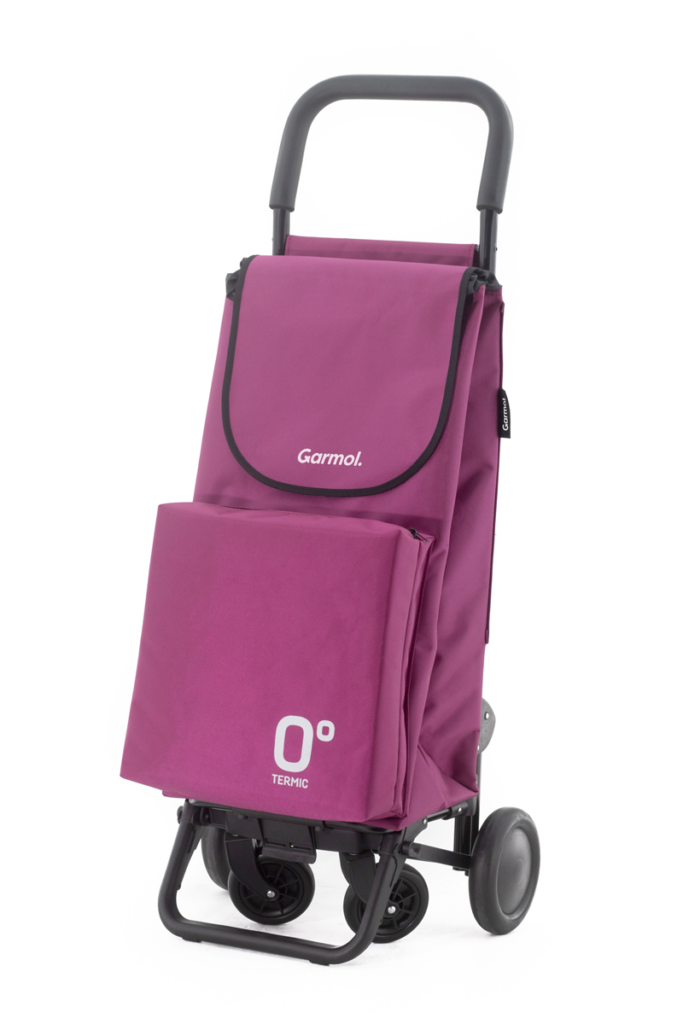 Shopping trolley with thermal bag for frozen food: the solution for shopping, picnics and getaways 5 Red 8427080089367